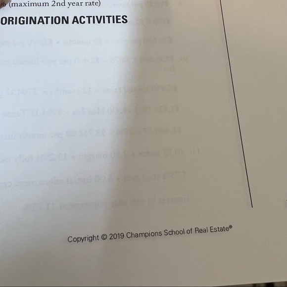 2019 NMLS SAFE PREP COURSE WITH 3 HOUR TX LAW AND PRACTICE - Picture 8 of 9